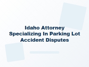 Idaho Attorney for Parking Lot Accident Disputes