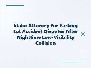 Idaho Attorney for Nighttime Parking Lot Accident Claims